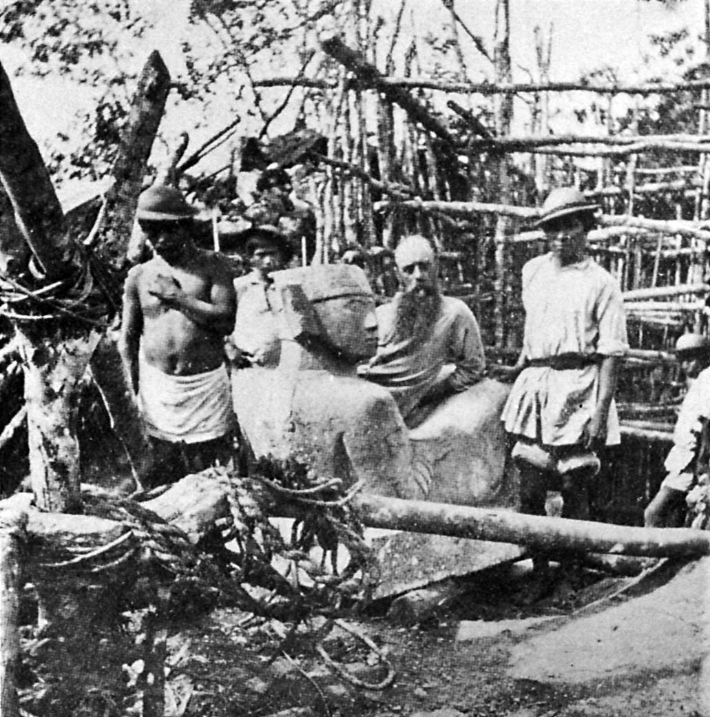Augustus Le Plongeon at Chichen Itza