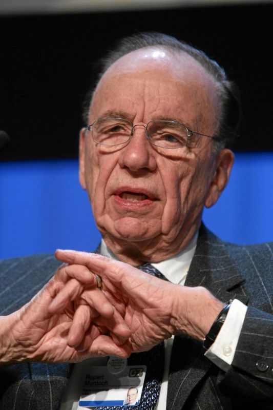 Rupert Murdoch at the World Economic Forum