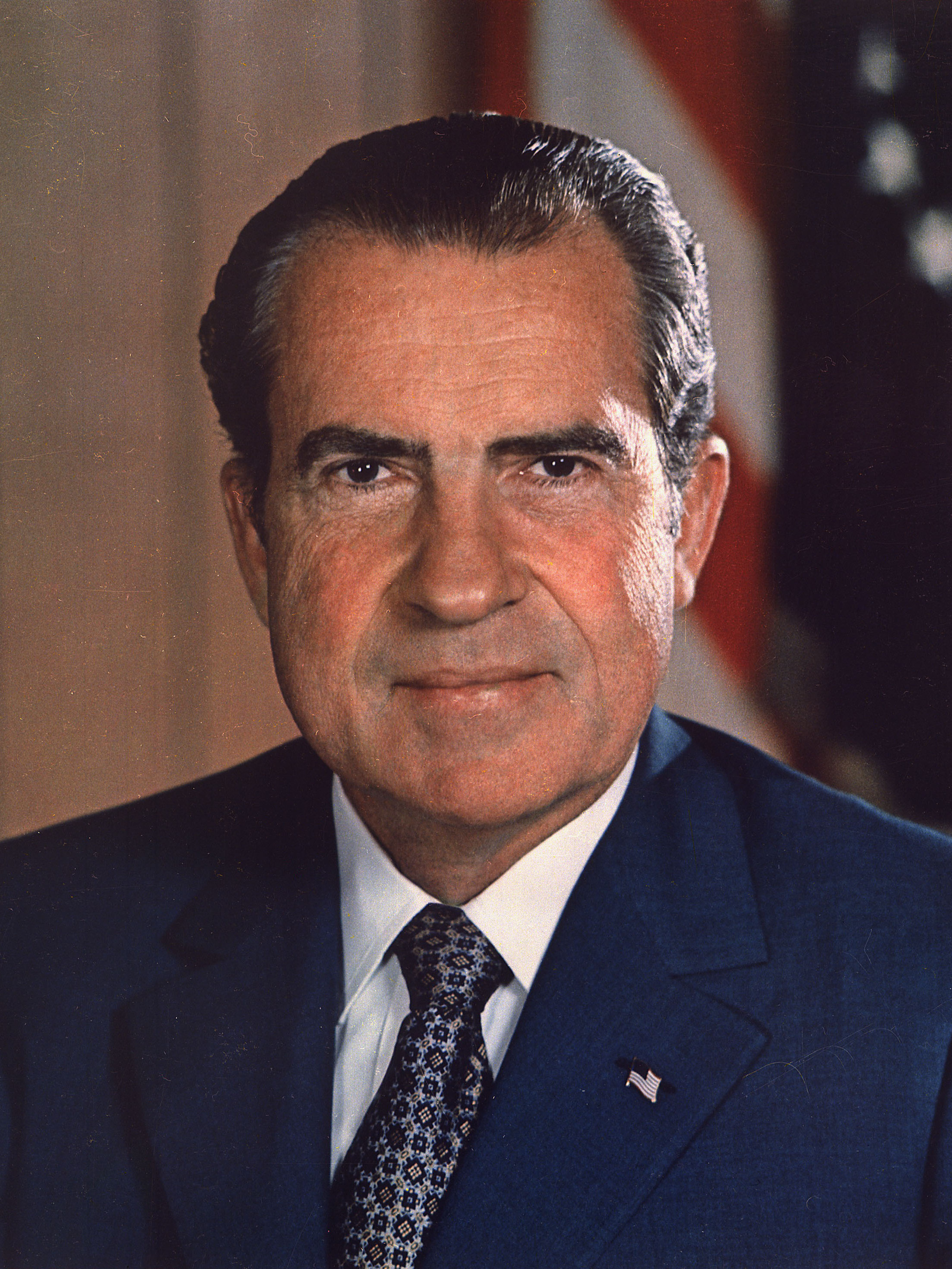 Richard Nixon, official presidential portrait