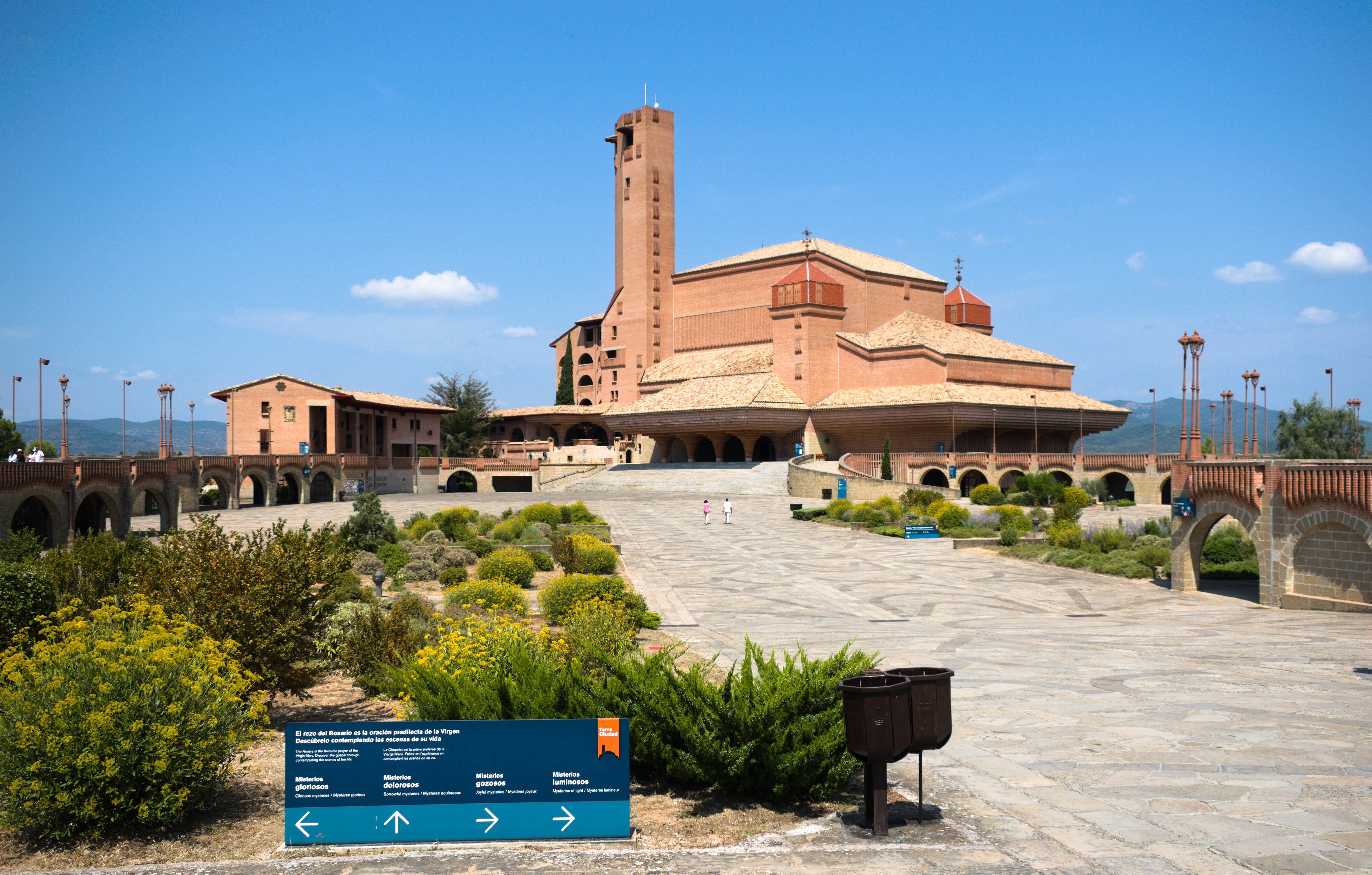 The Sanctuary of Torreciudad, built by Opus Dei in the Pyrenees